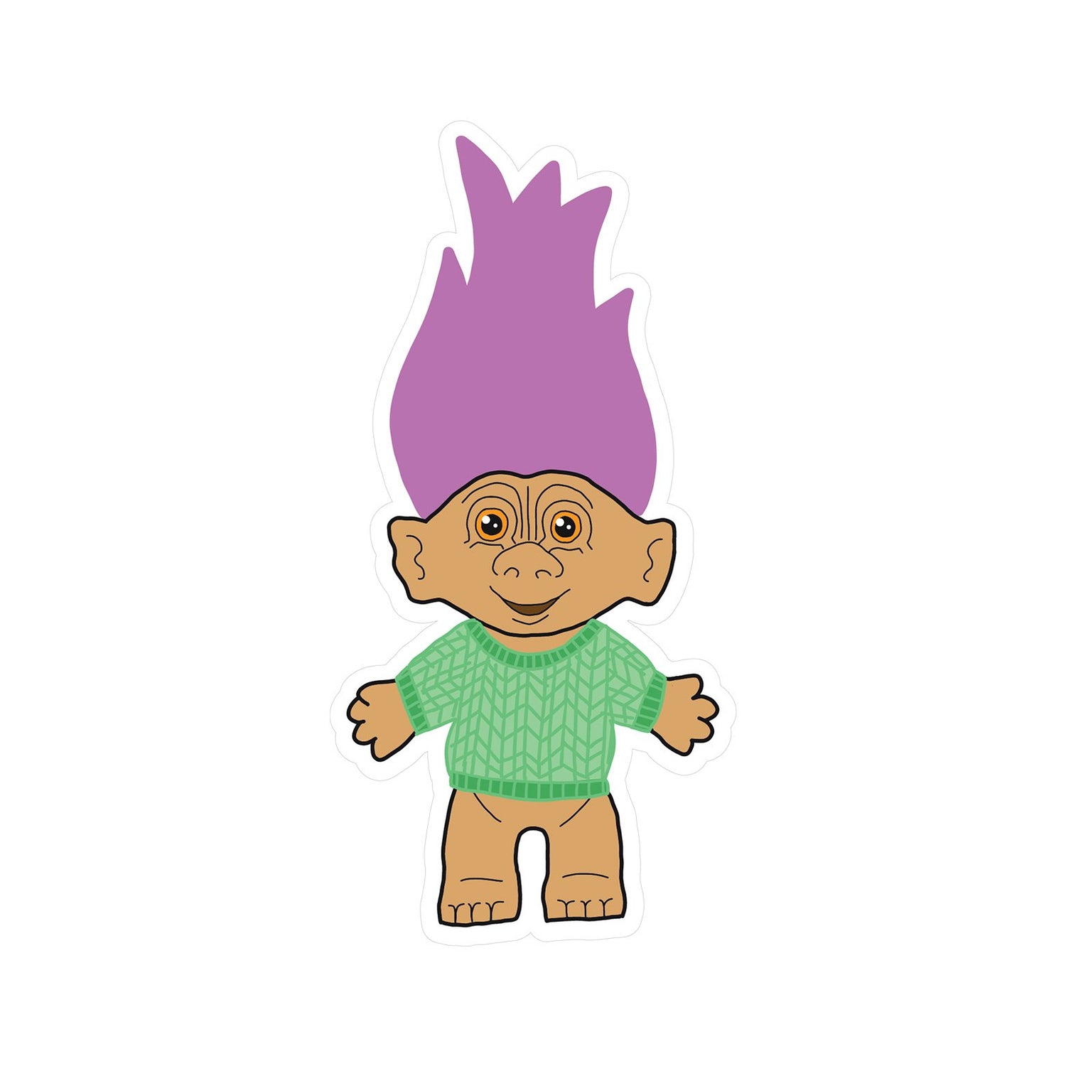 Purple Haired Troll Vinyl