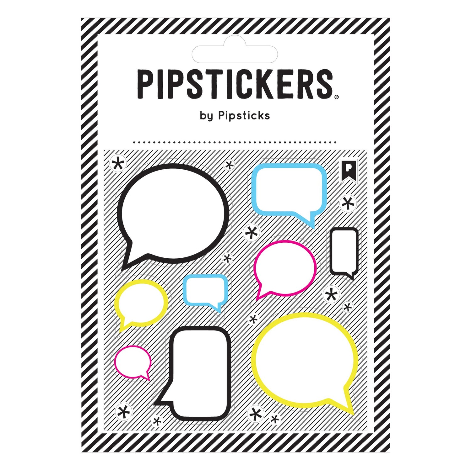 Color-in Speech Bubbles