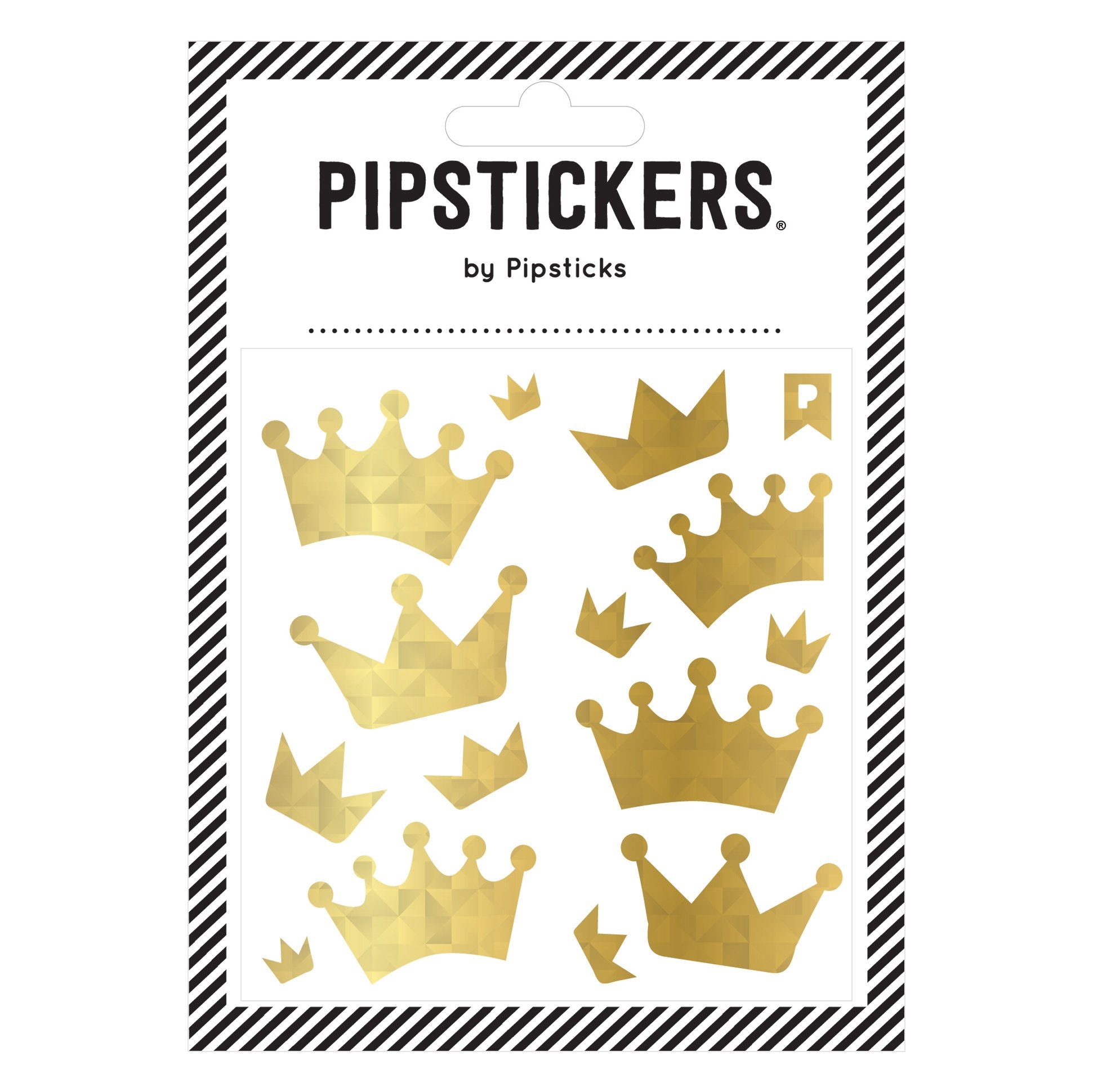 Gold Holographic Crowns