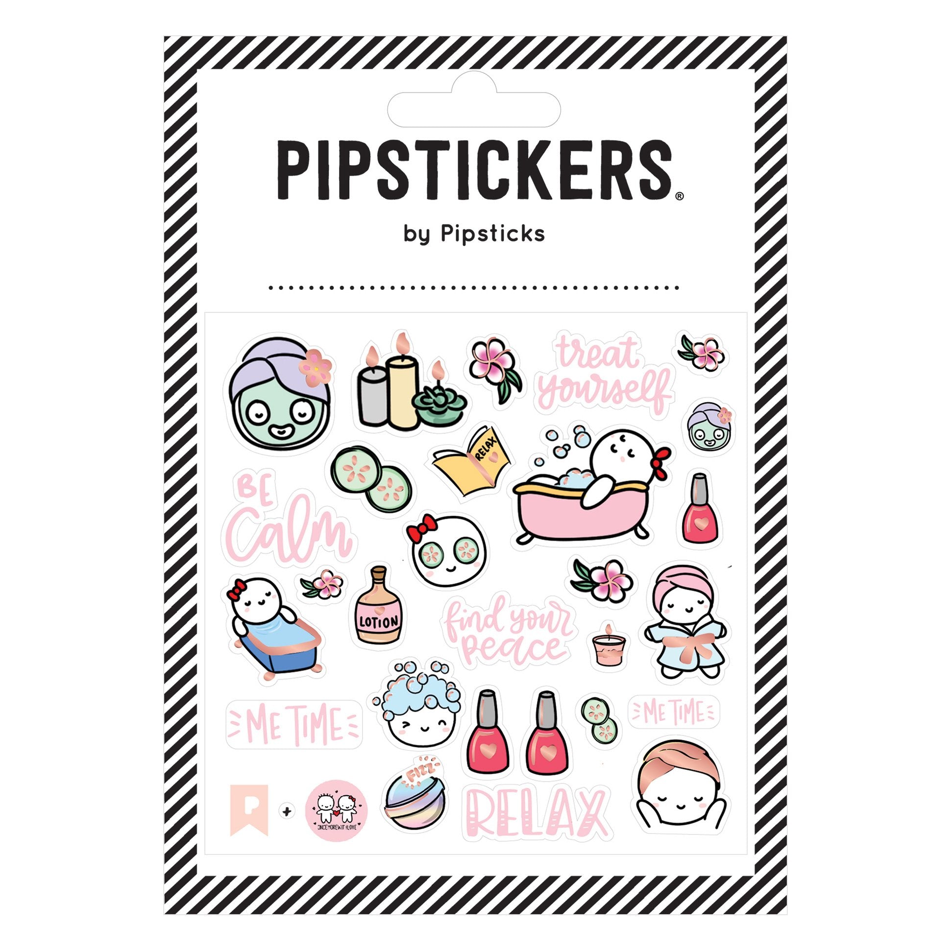 SALE Solitary Slumber Sticker Sheet by Pipsticks