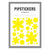 Yellow Silhouette Flowers