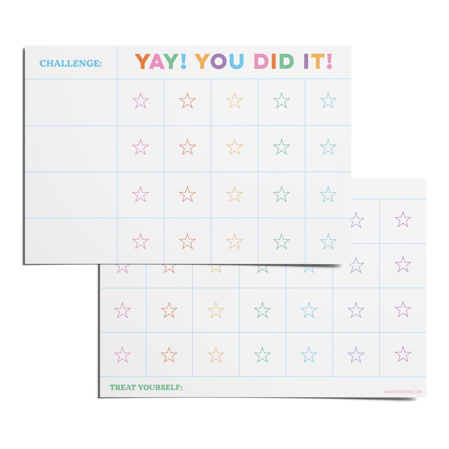 Goal Tracker Card Pack