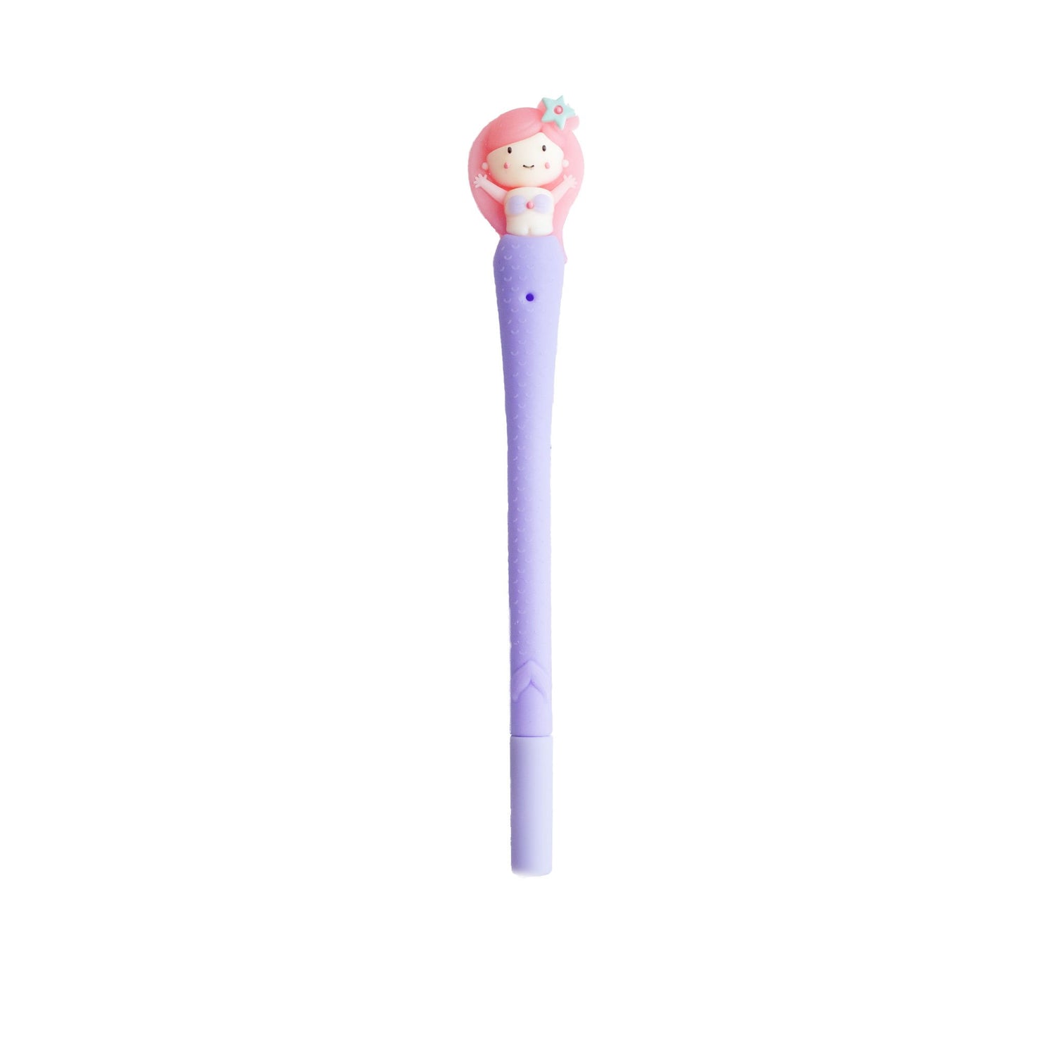 Perky Purple Mermaid Gel Pen
