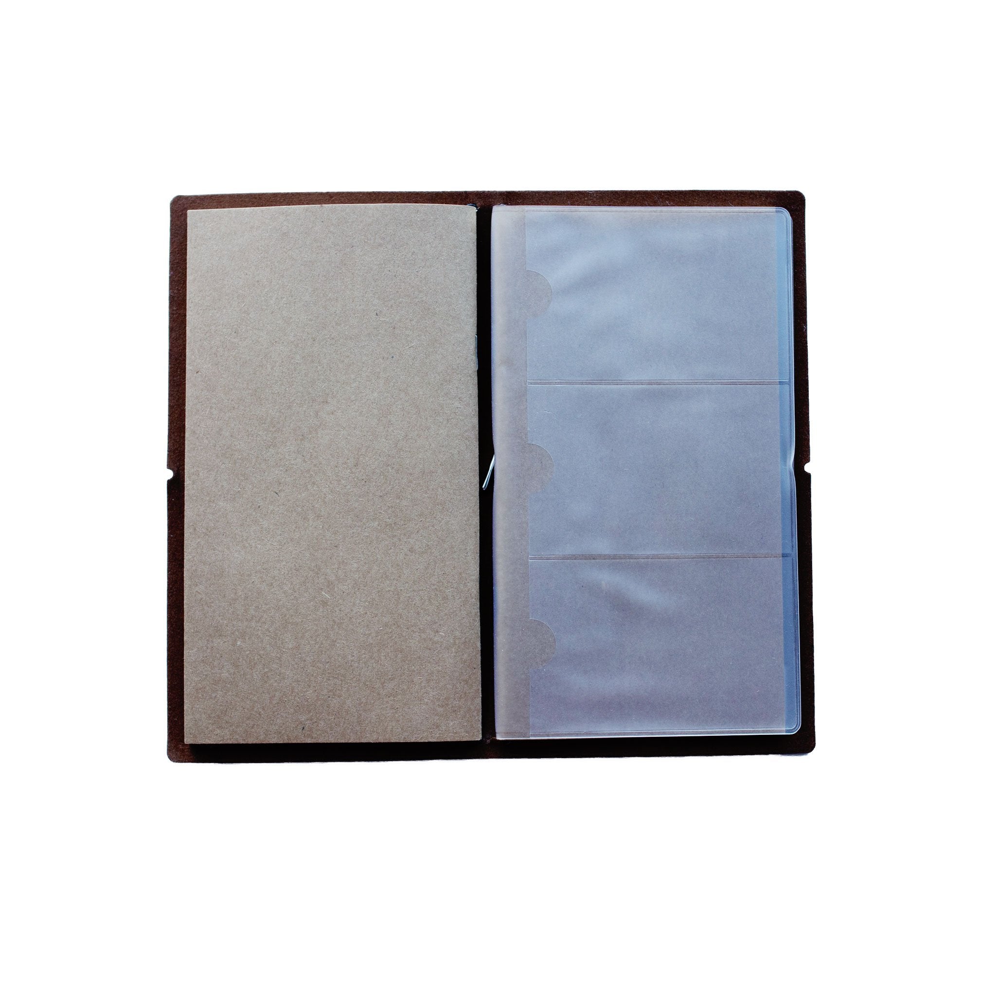 White with Cactus Traveler Notebook