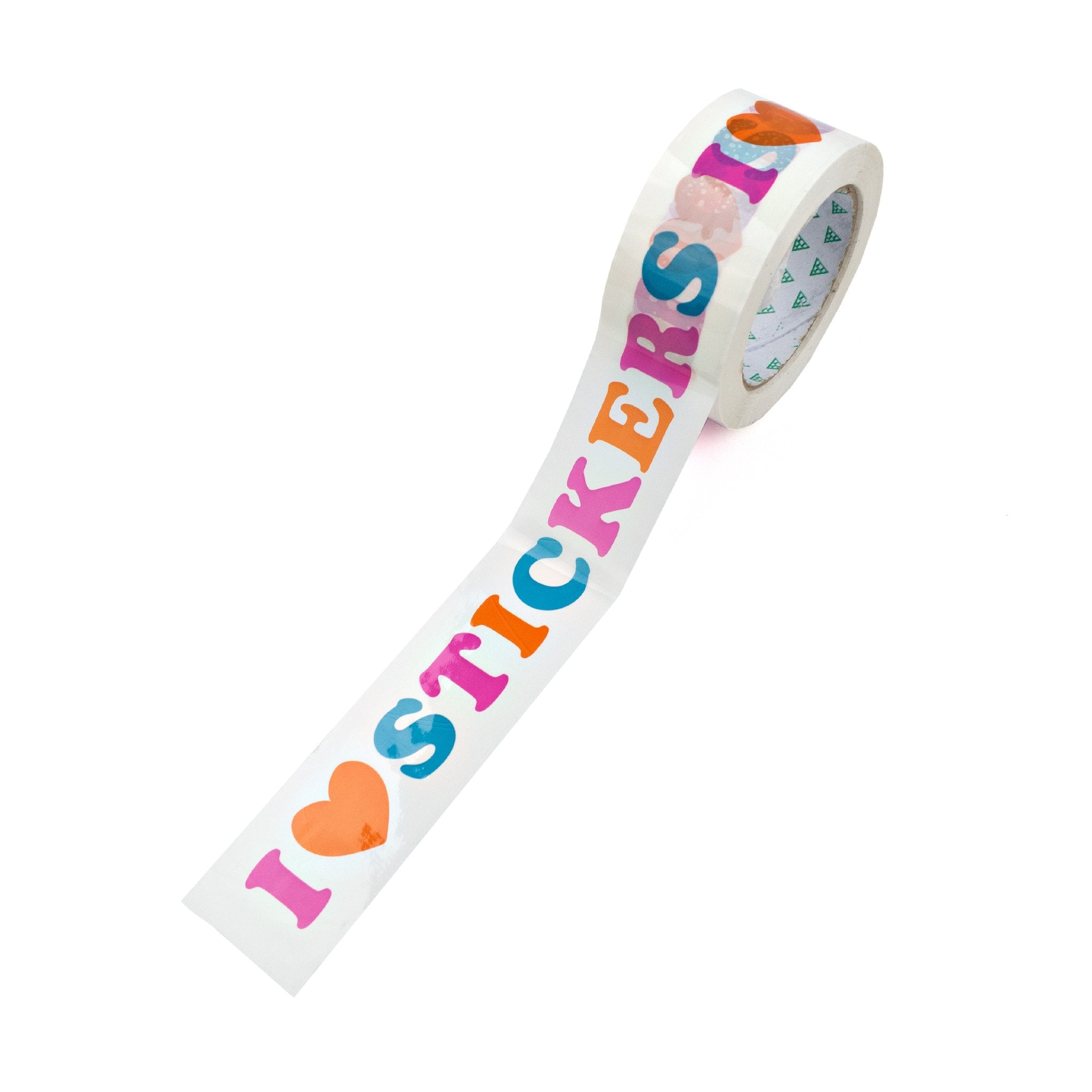 I Love Stickers Packing Tape