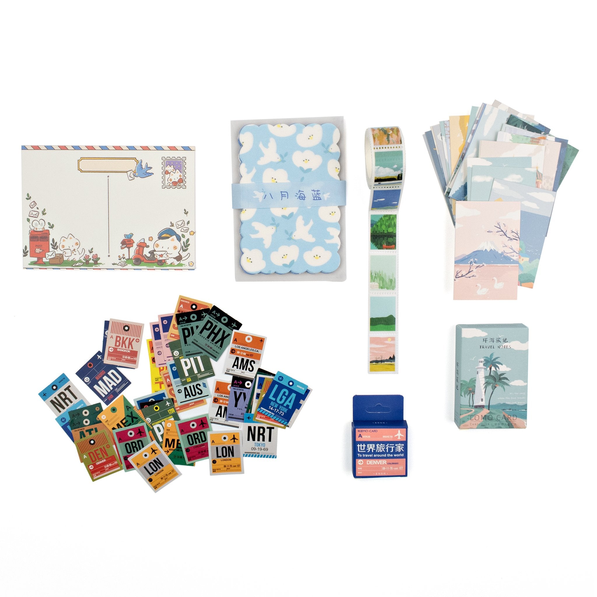 Pen Pal Tourist Stationery Box