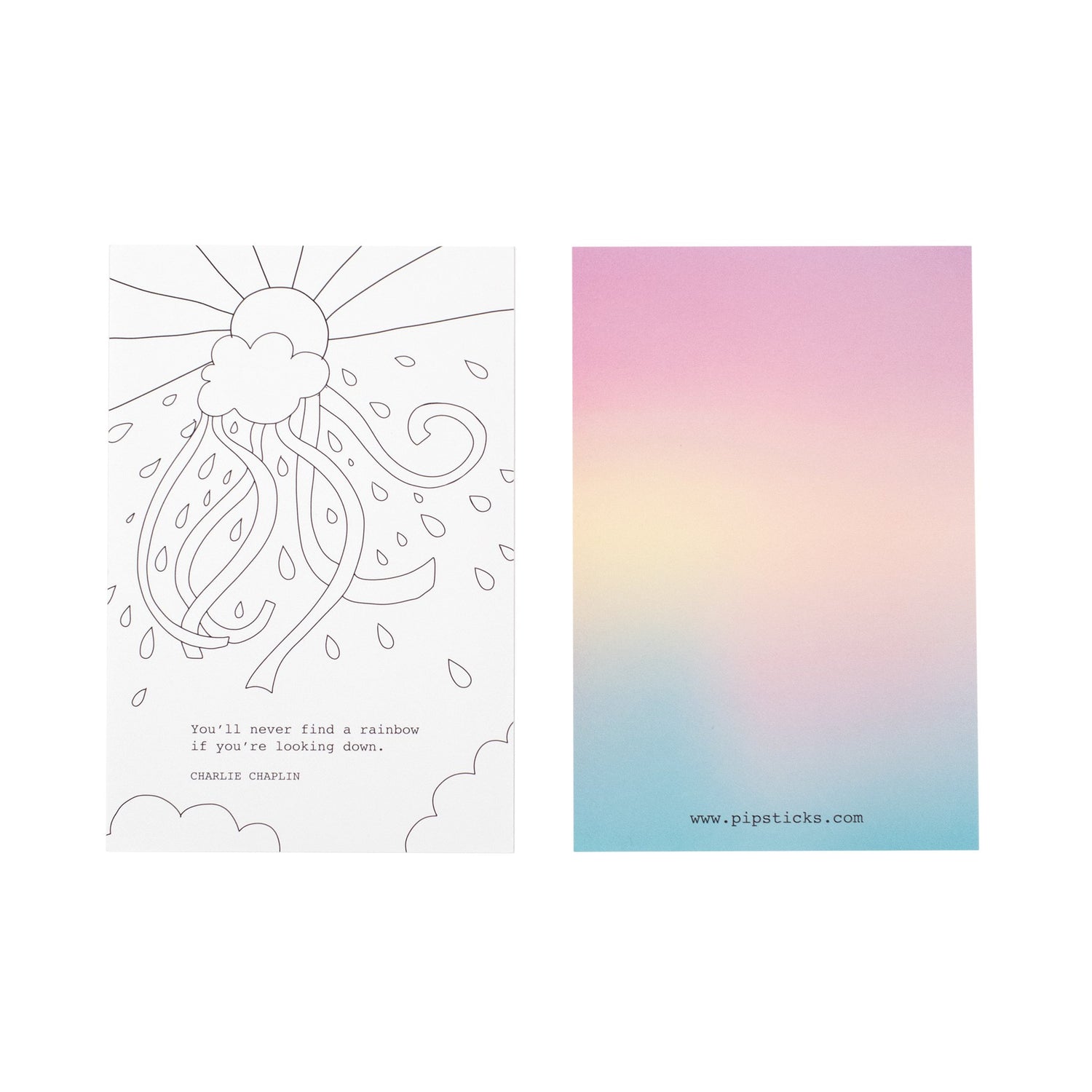 Find A Rainbow Mini Quote Card Pack