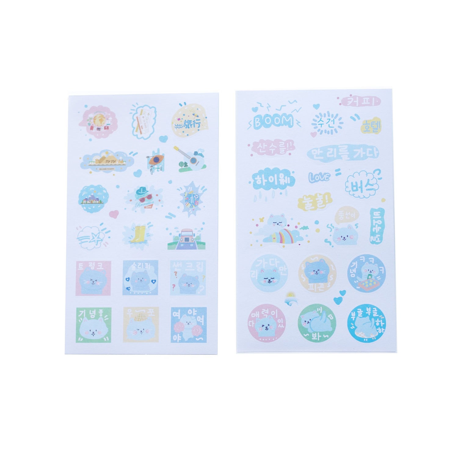 Traveling Cat Mini Sticker Album