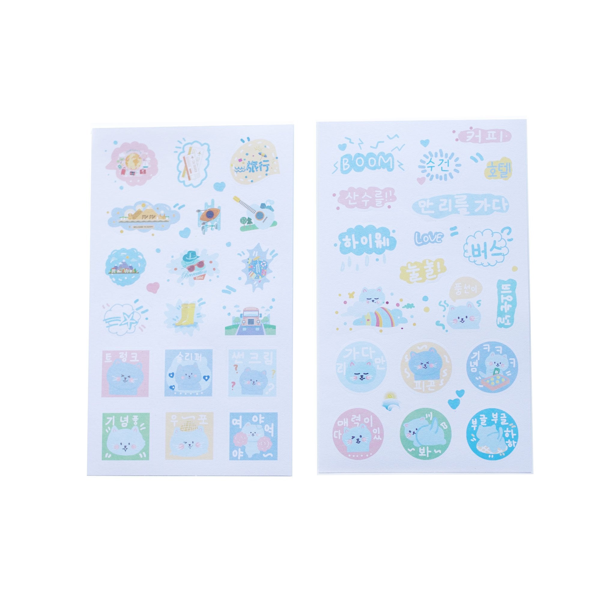 Traveling Cat Mini Sticker Album