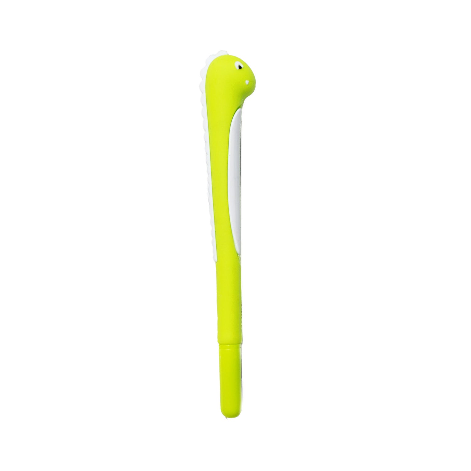 Lime Green Dinosaur Gel Pen