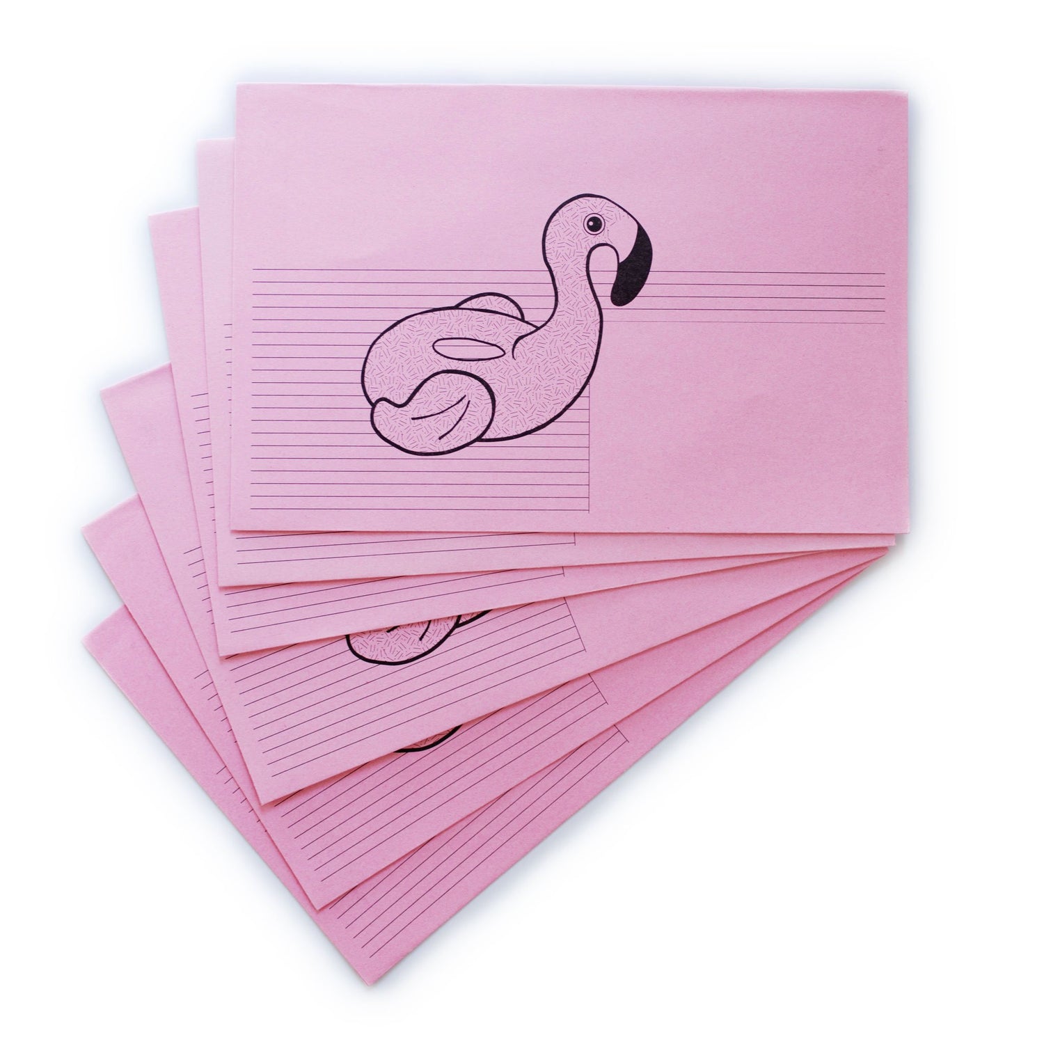 Pipsticks Flamingo Floatie Envelope 6-Pack