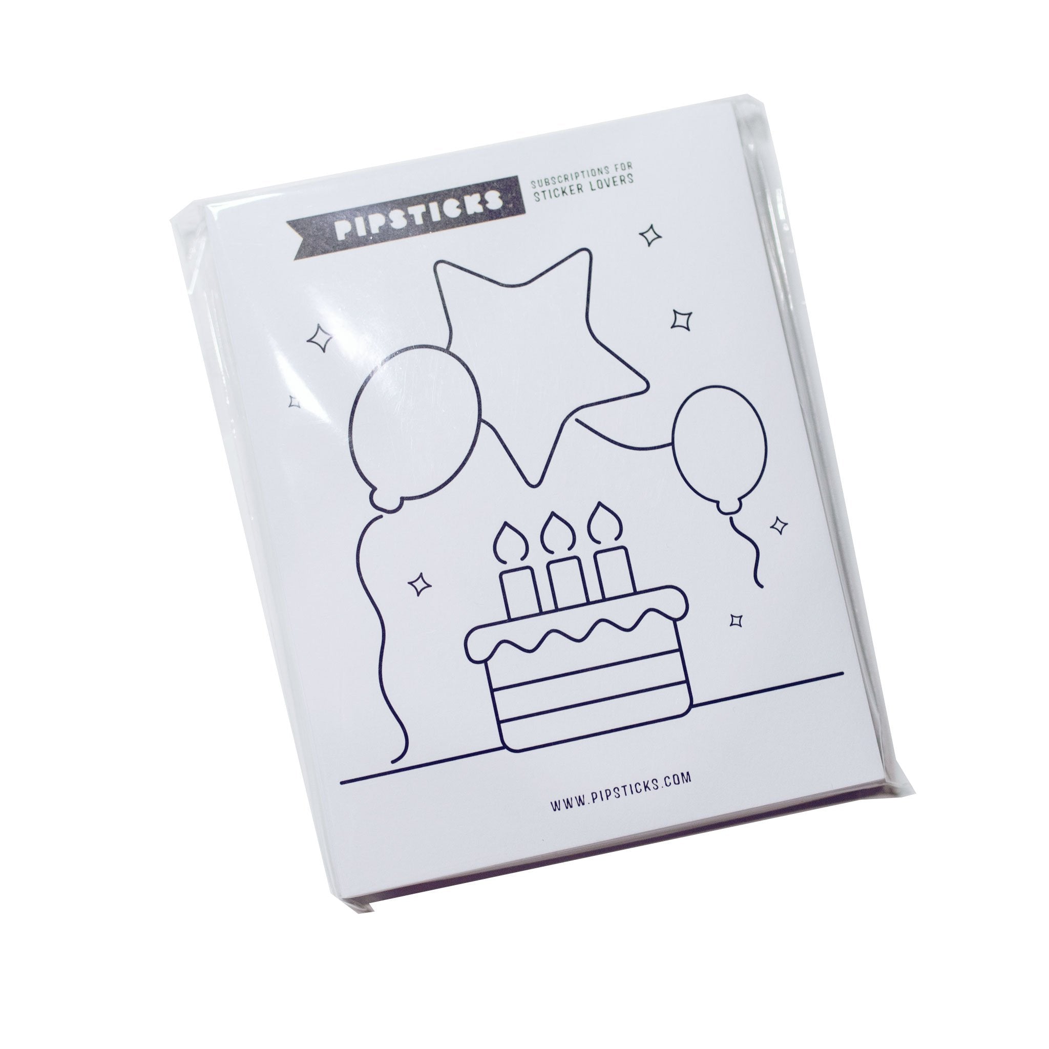 Pipsticks Birthday Coloring Sheets (100ct)