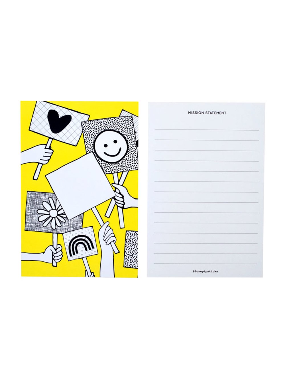 Give Me A Sign Mission Statement Notecard Pack