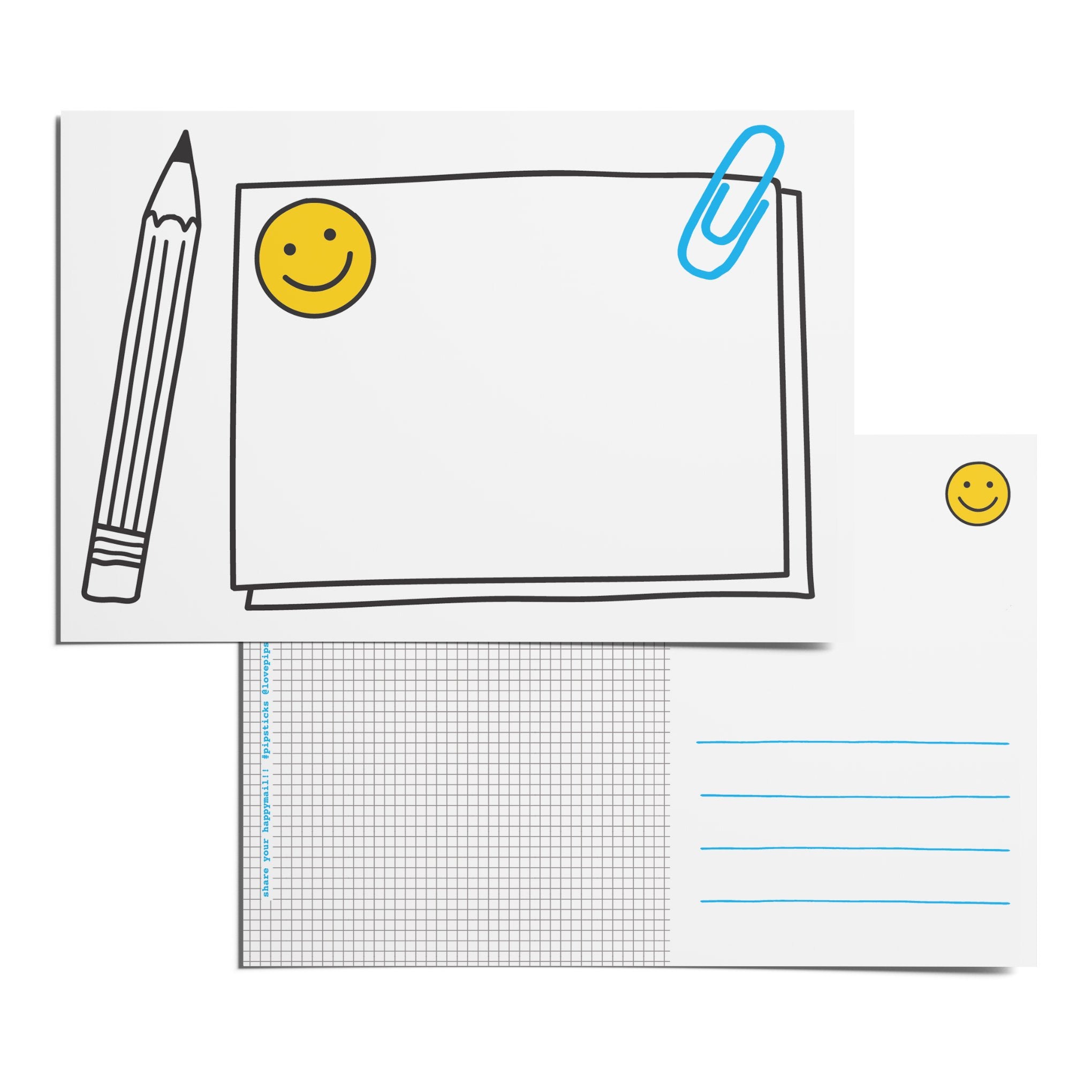 Color-in Sketchpad Postcard Pack