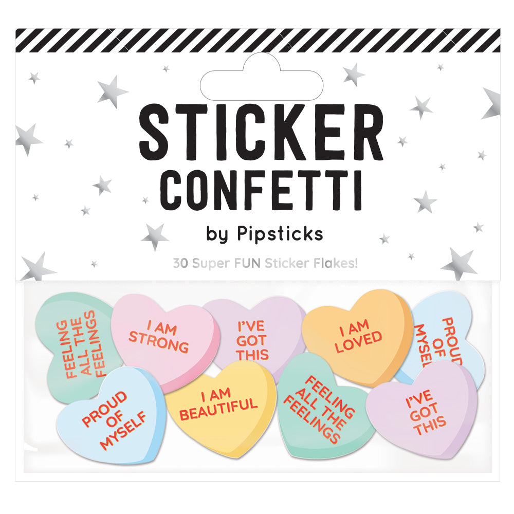 All Heart Puffy Stickers 54/Pkg
