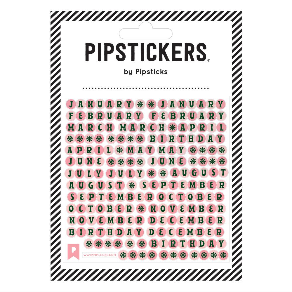 Pipsticks Month by Month