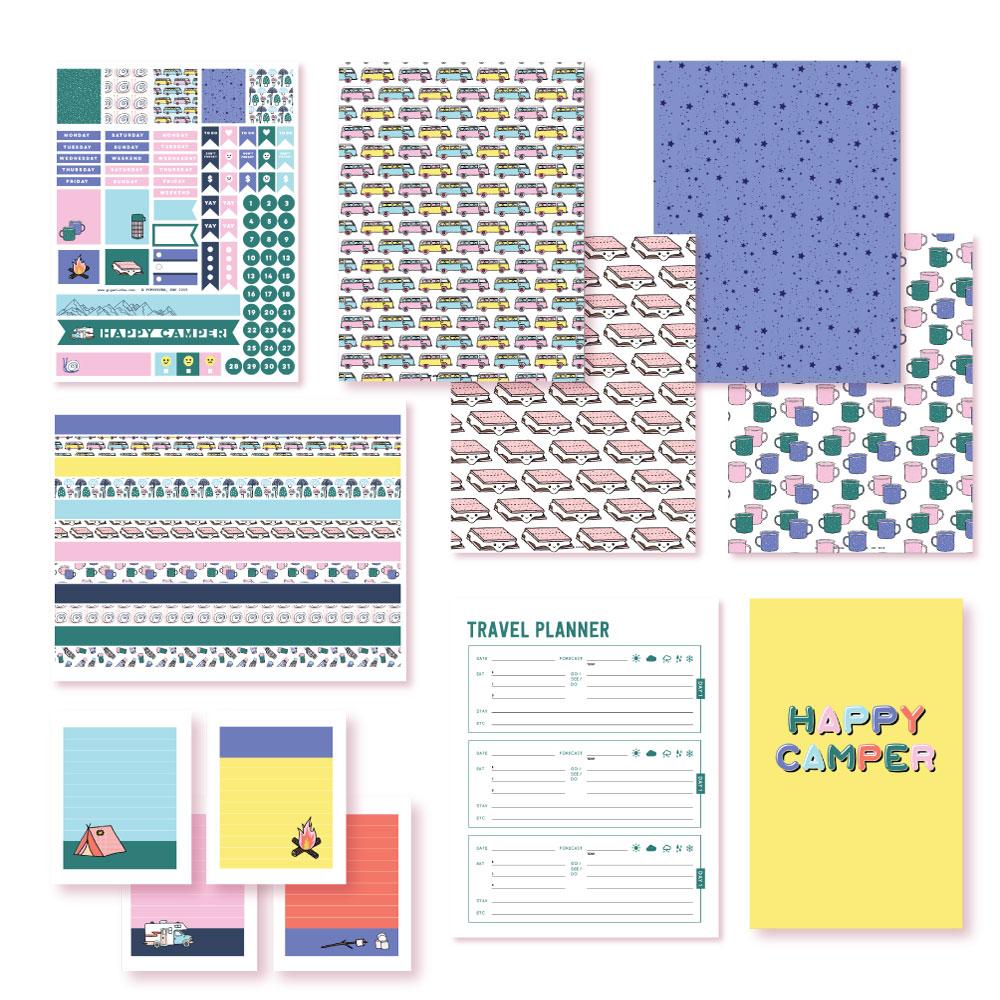 Free Printable Planner Stickers in Cute Patterns!