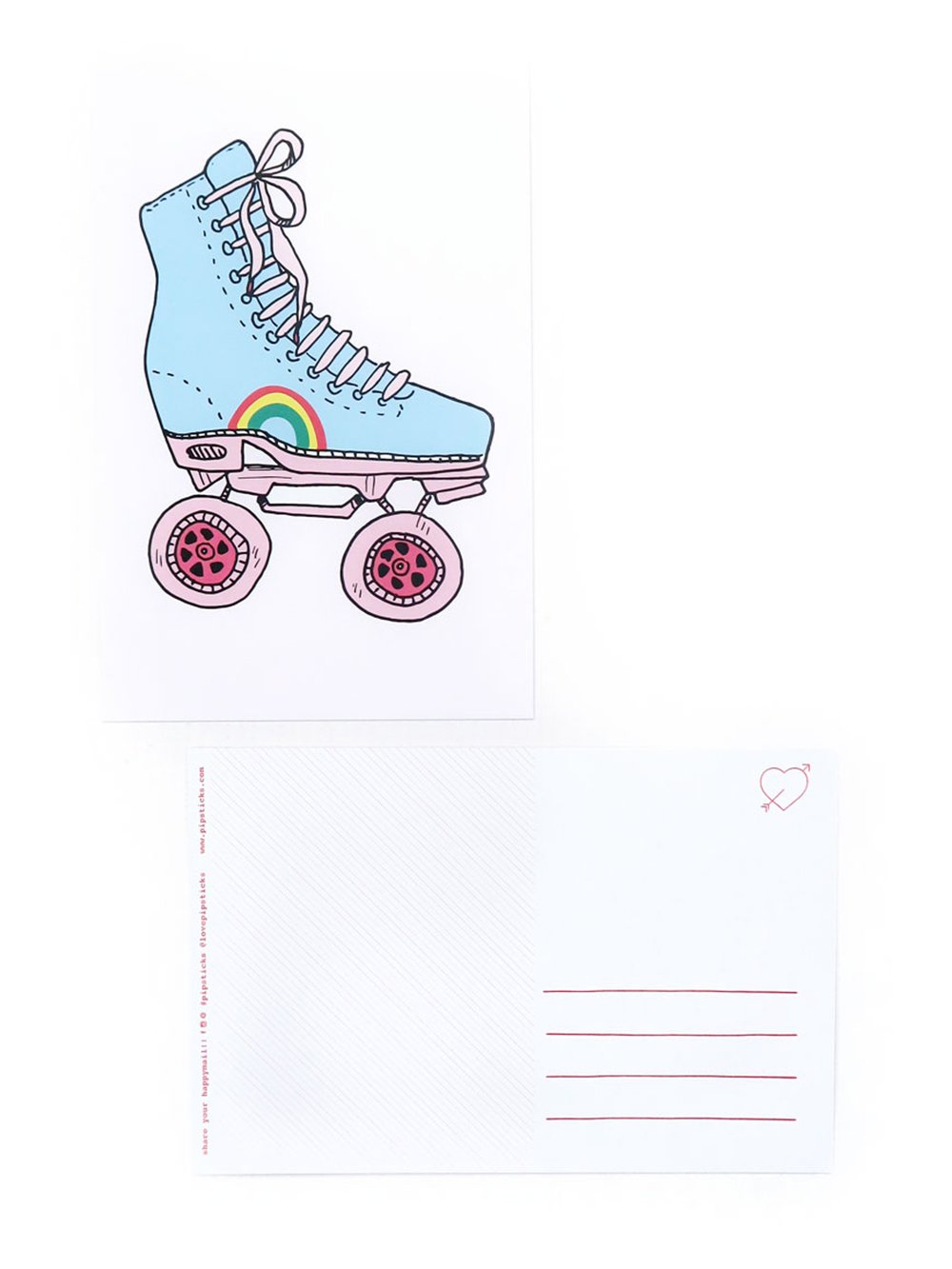 Roller Skate Postcard Pack