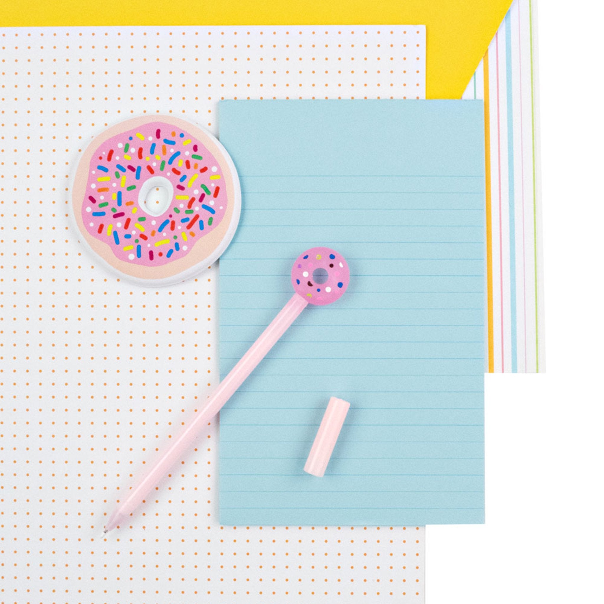 Pink Donut Gel Pen