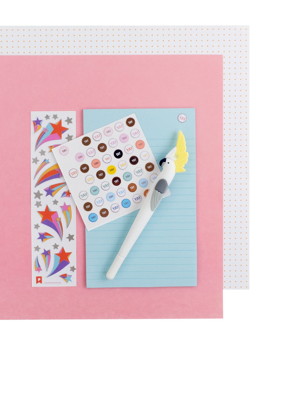 Yellow Crested Cockatoo Gel Pen