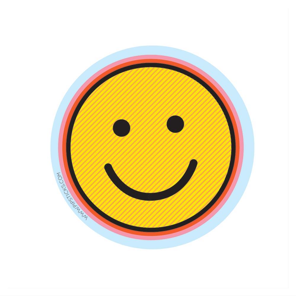 Smiley Face Dots Stickers
