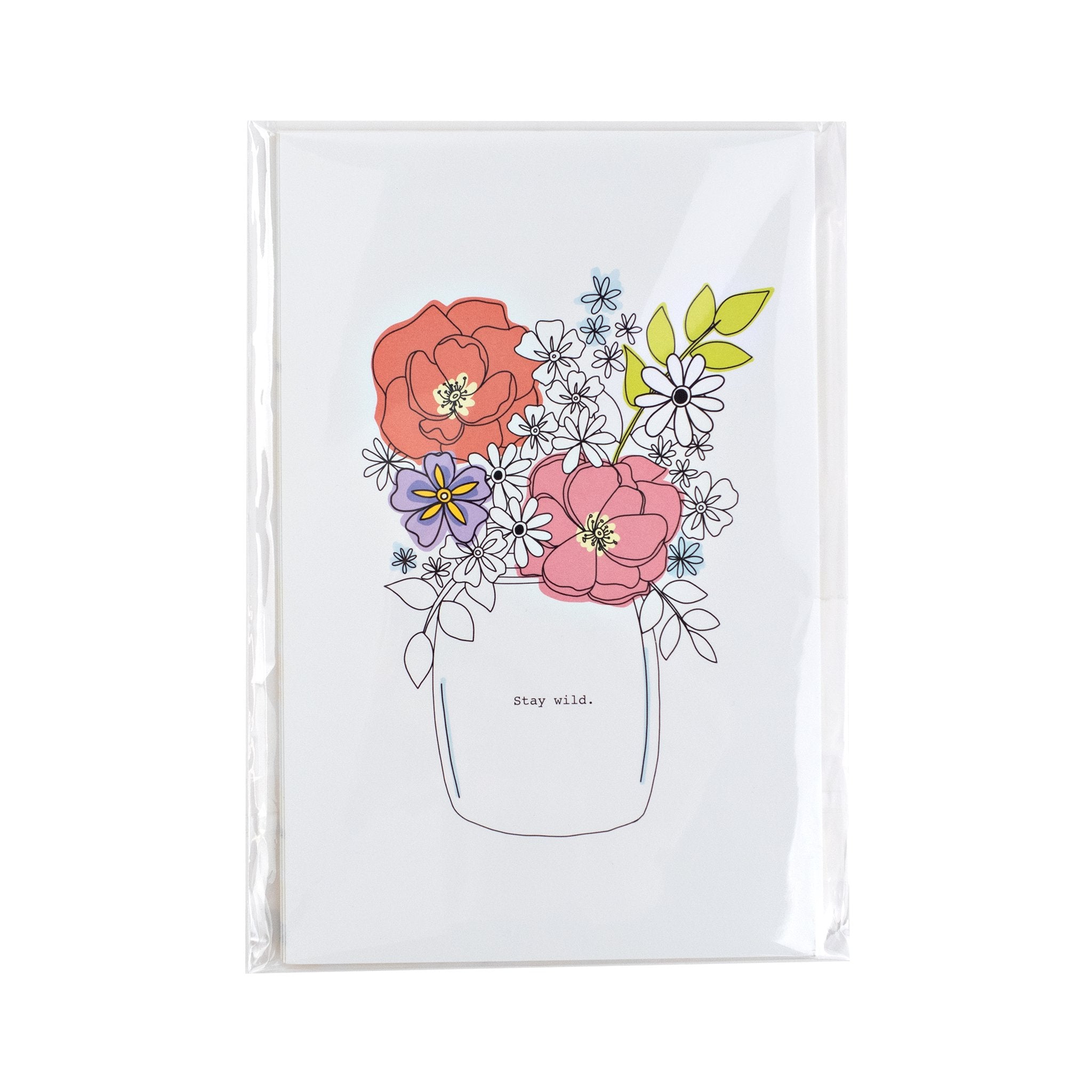 Stay Wild Quote Card Pack