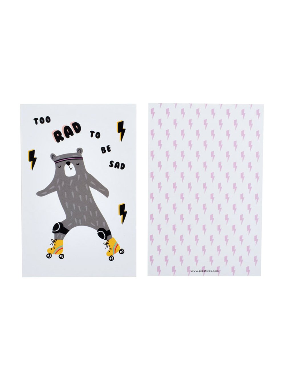 Too Rad To Be Sad Quote Card Pack