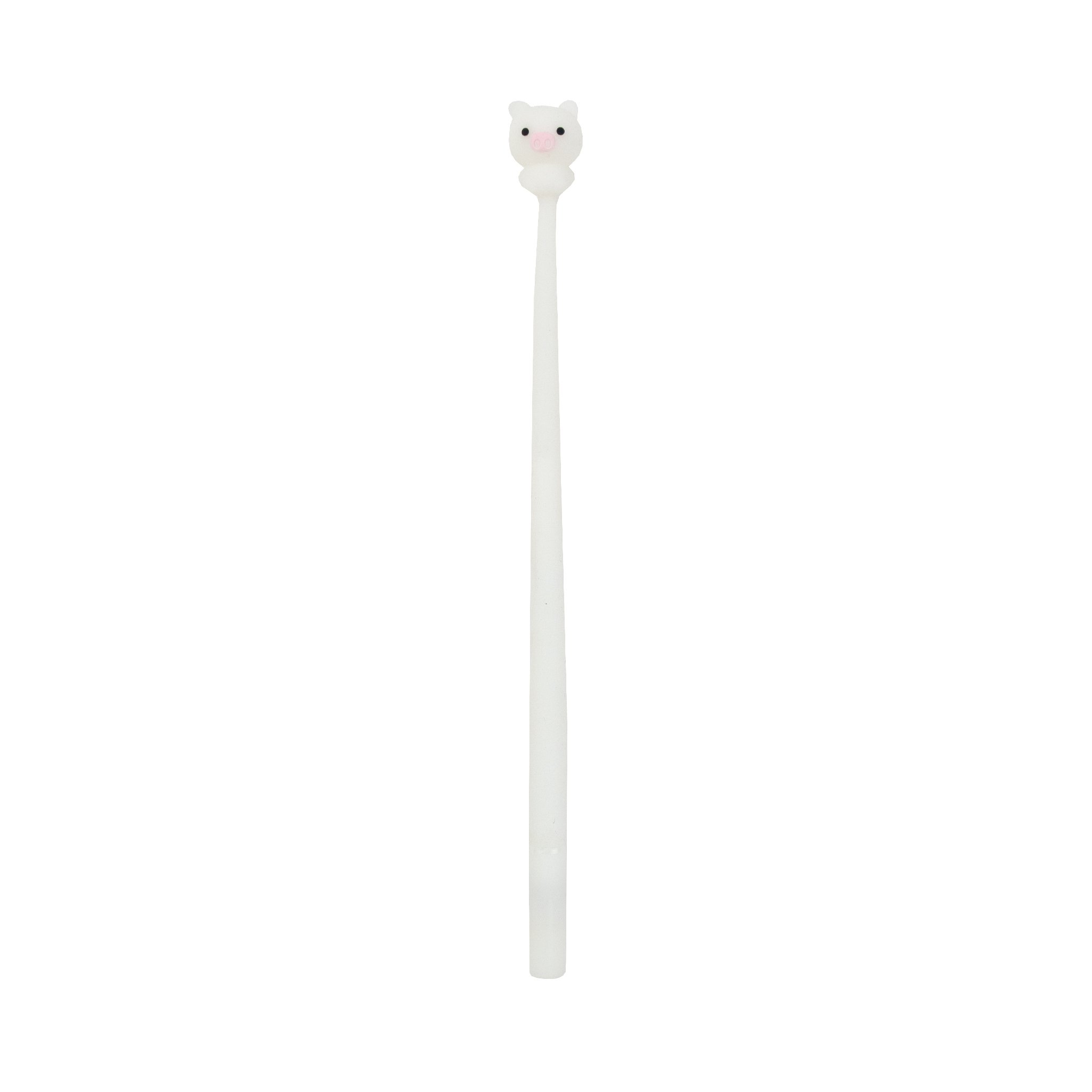 White Pig Gel Pen