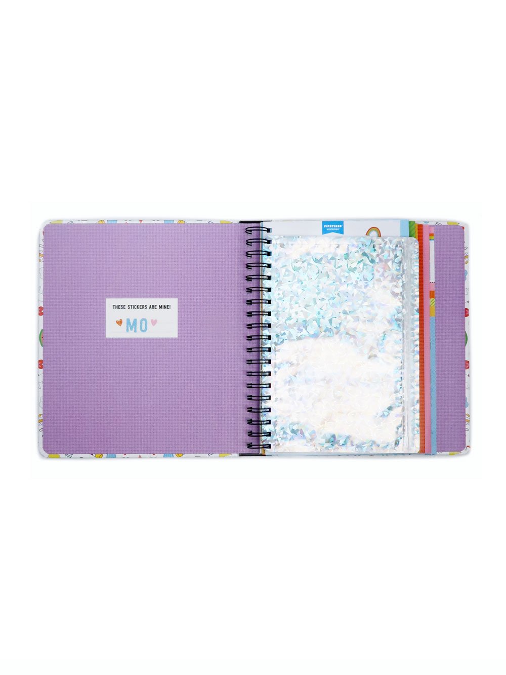 Hands Off My Stickers! Sticker Collection Book