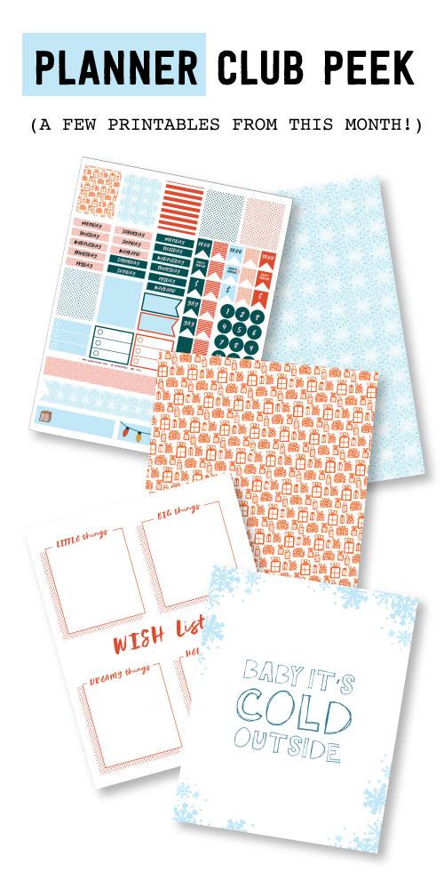 Makin' A List Planner Printables