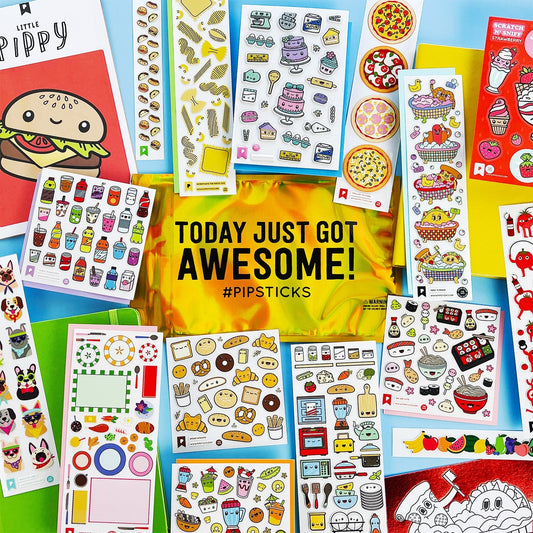 SNEAK PEEK: Feb KID Sticker Club