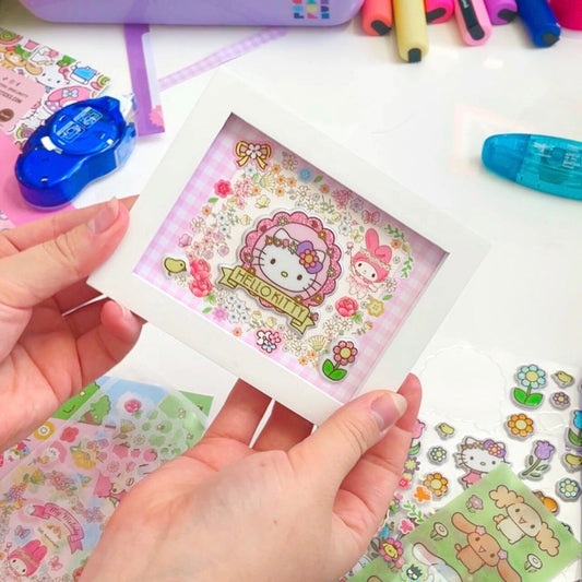 How we're using our Feb Hello Kitty and Friends Sticker Pack