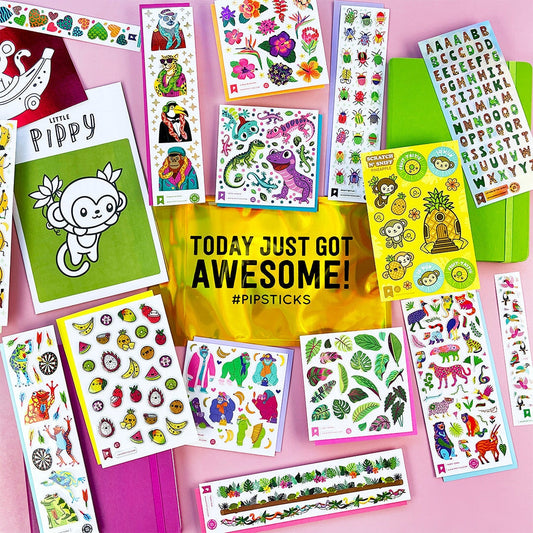 Sneak Peek: April 2026 KID Sticker Pack