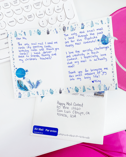 FanMail Friday: So.Many.Snail Mail. Stickers.