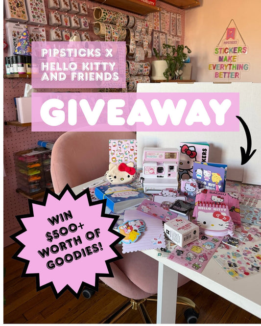 Pipsticks x Hello Kitty and Friends 2026 Giveaway!