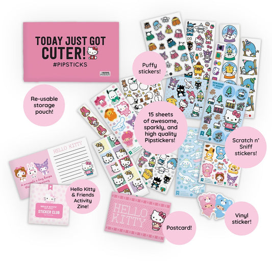 Sneak Peek: November HKF Sticker Club