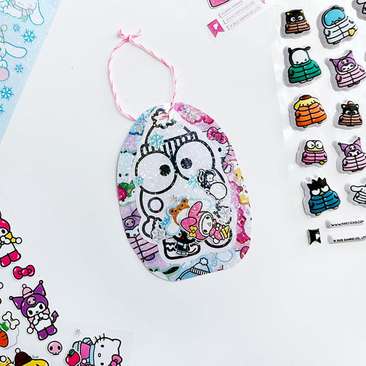 How To Use Your November 2025 Hello Kitty and Friends Sticker Pack