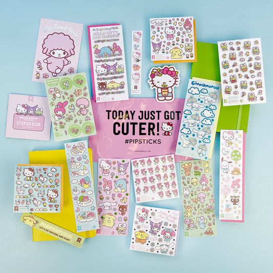 Sneak Peek: March 2026 Hello Kitty and Friends Sticker Pack