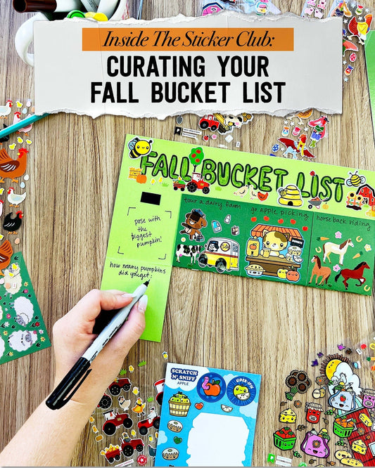 Inside the Sticker Club: Curating Your Fall Bucket List