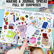 Inside the Sticker Club: Making a Journal Spread Full of Surprises