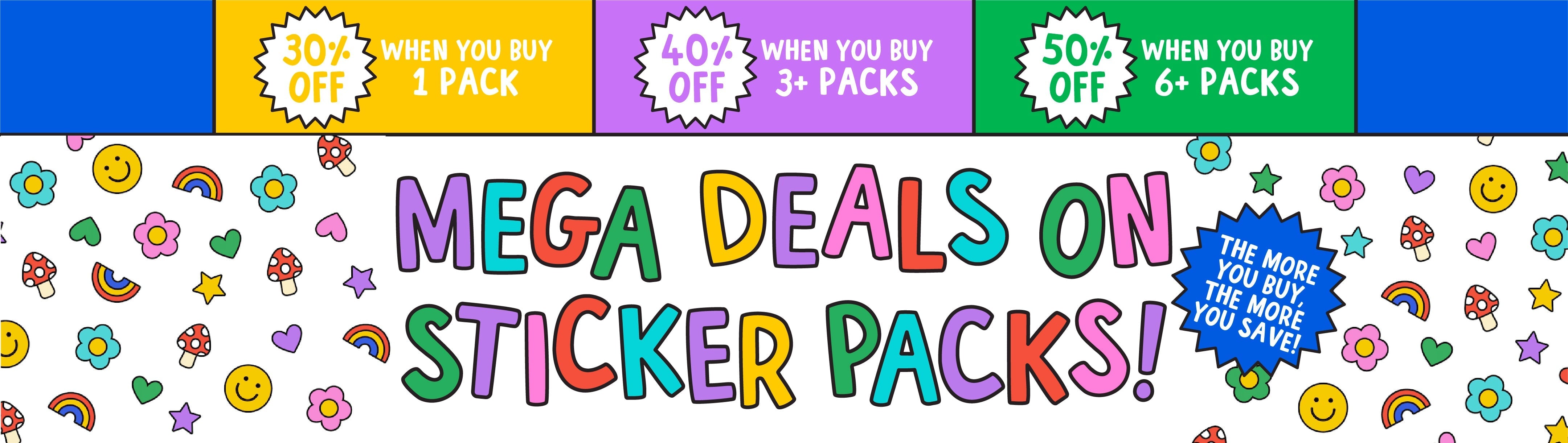 Kids Sticker Club Packs Collection