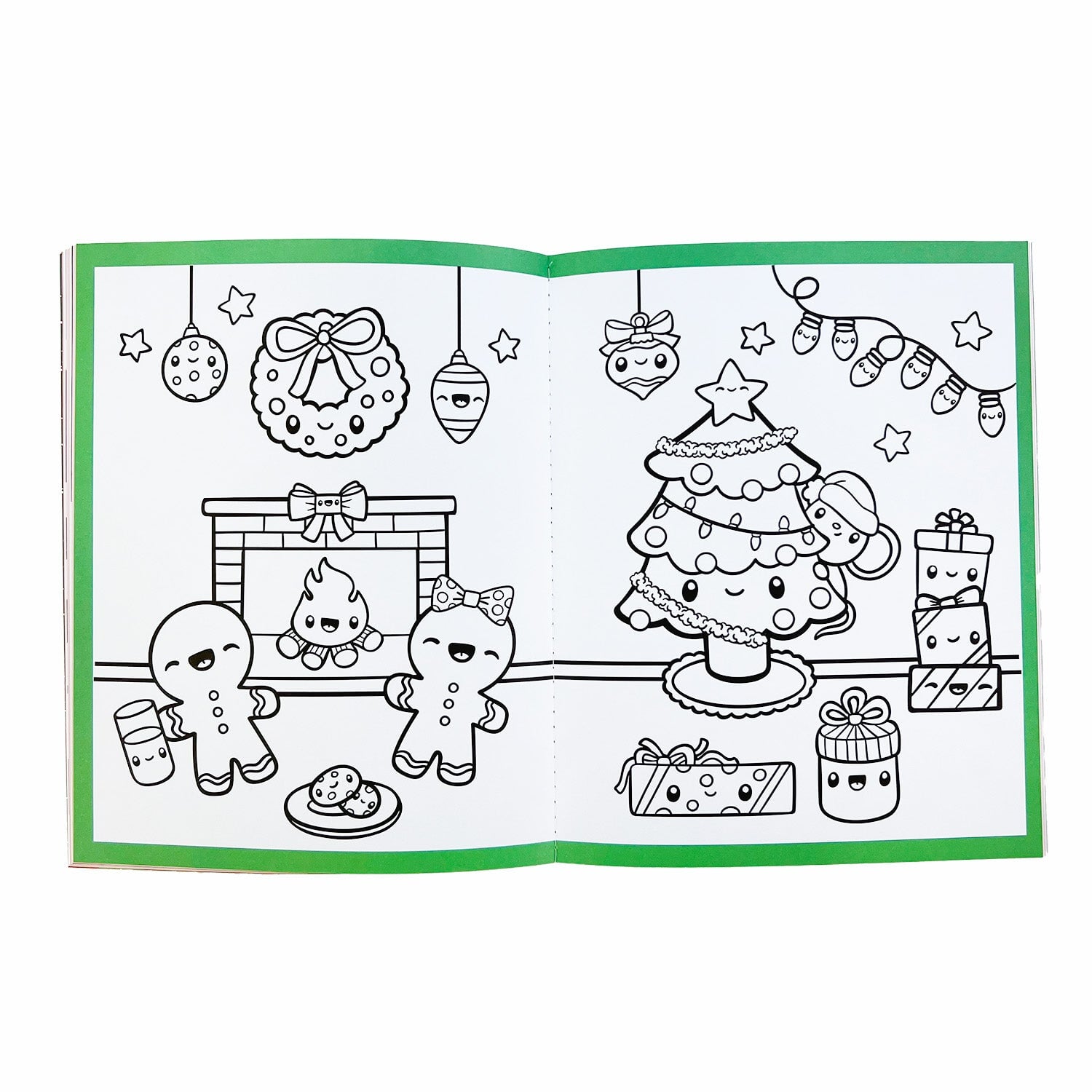 Draw-Along Christmas Sticker Book