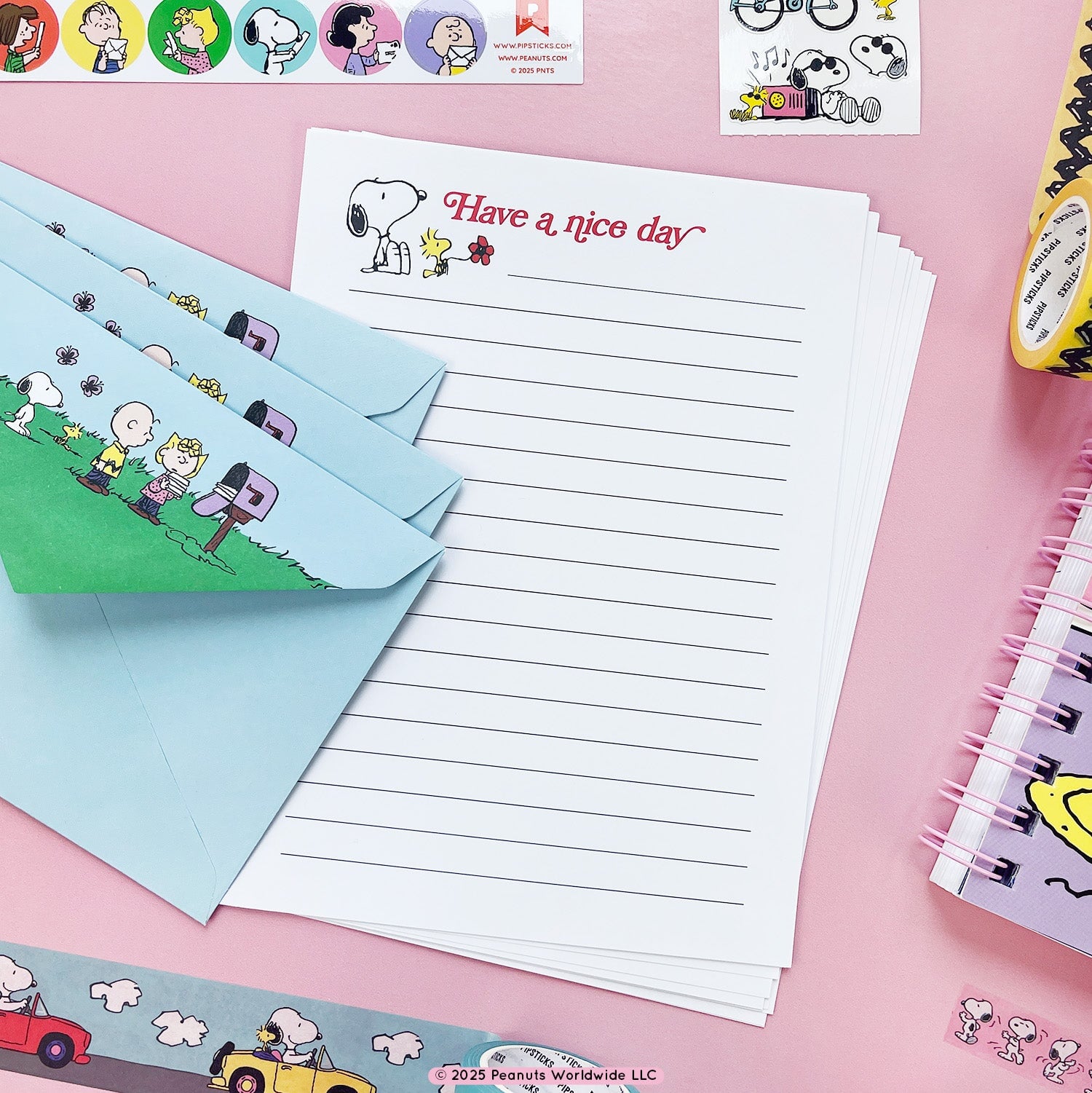 Pipsticks + Peanuts Stationery Box