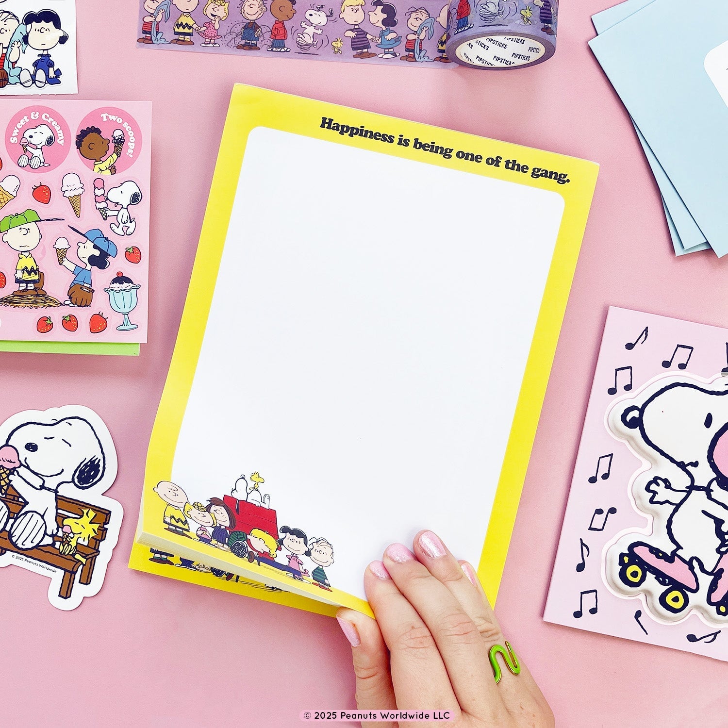 Pipsticks + Peanuts Stationery Box