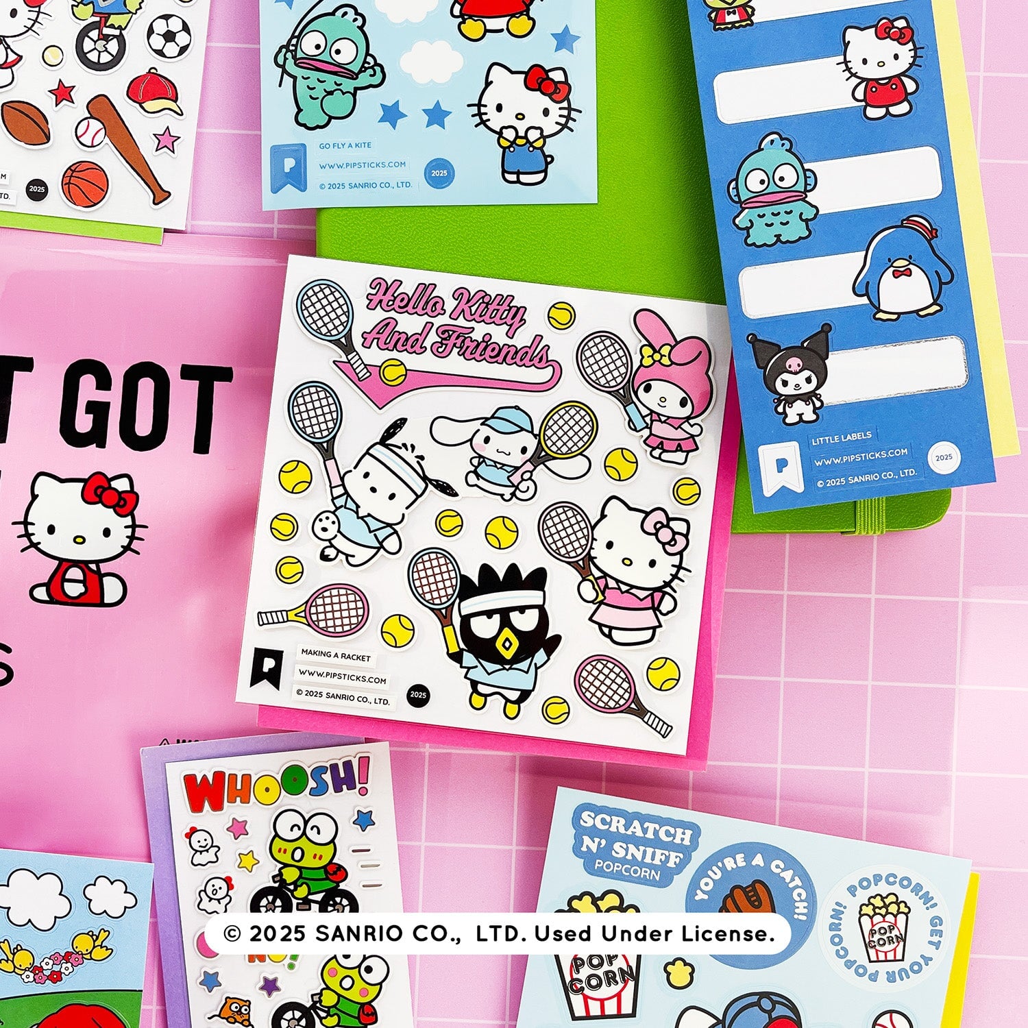 Play All Day Hello Kitty & Friends Sticker Club Pack