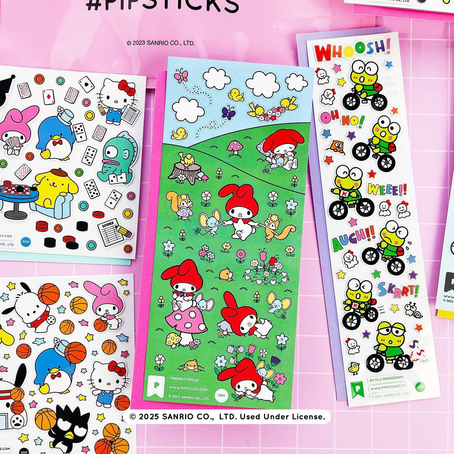 Play All Day Hello Kitty & Friends Sticker Club Pack