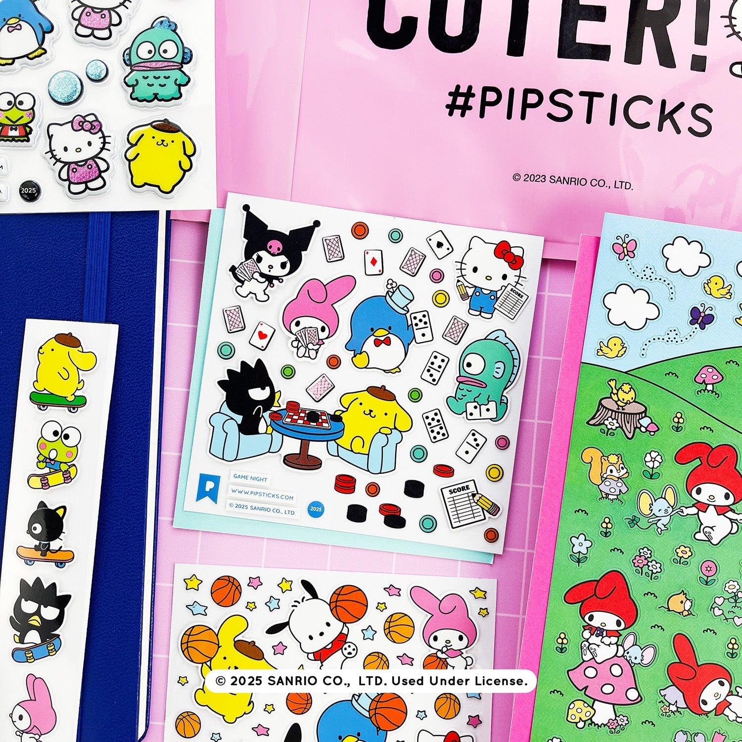 Play All Day Hello Kitty & Friends Sticker Club Pack