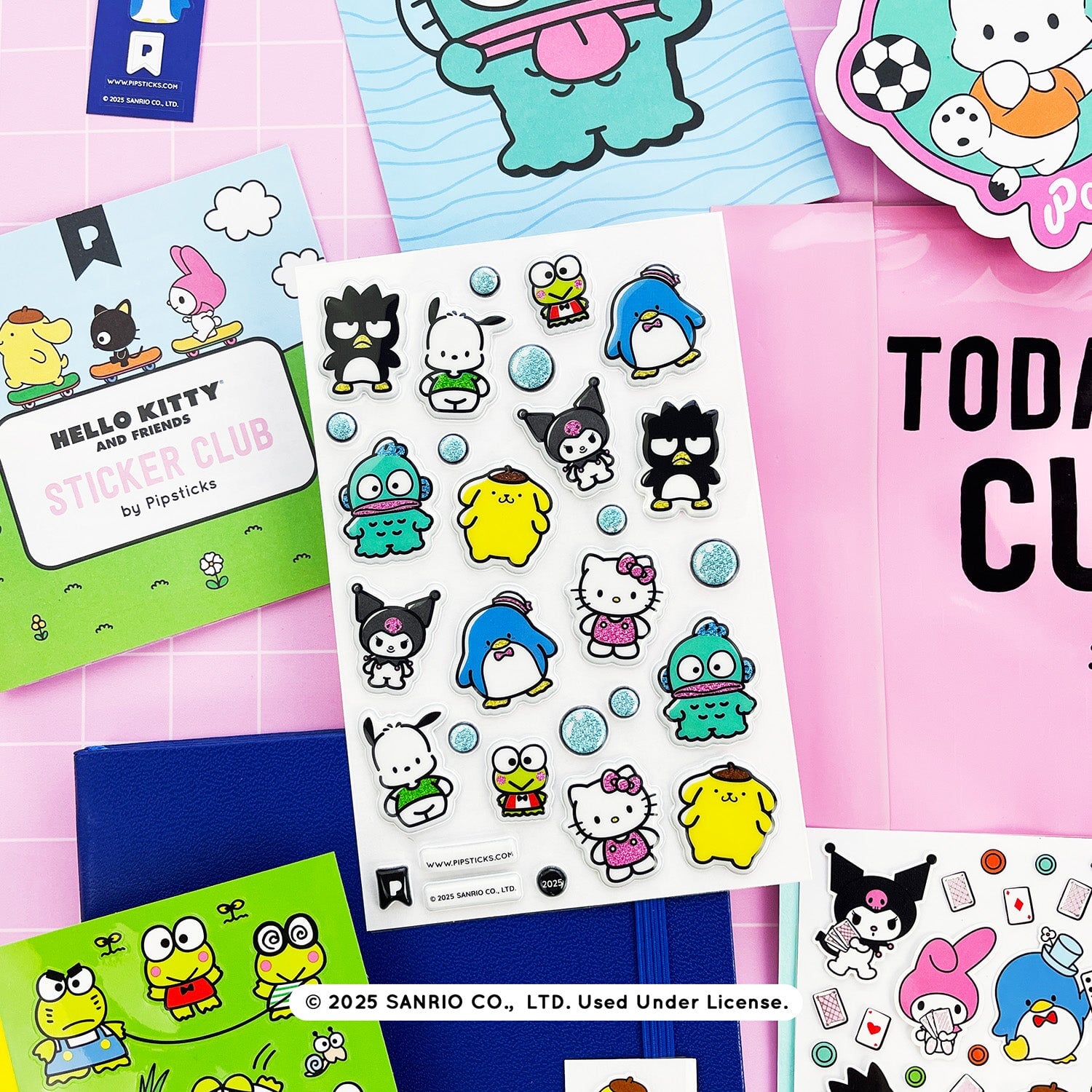 Play All Day Hello Kitty & Friends Sticker Club Pack