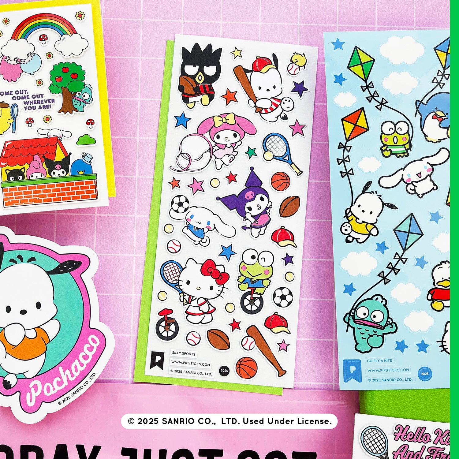 Play All Day Hello Kitty & Friends Sticker Club Pack