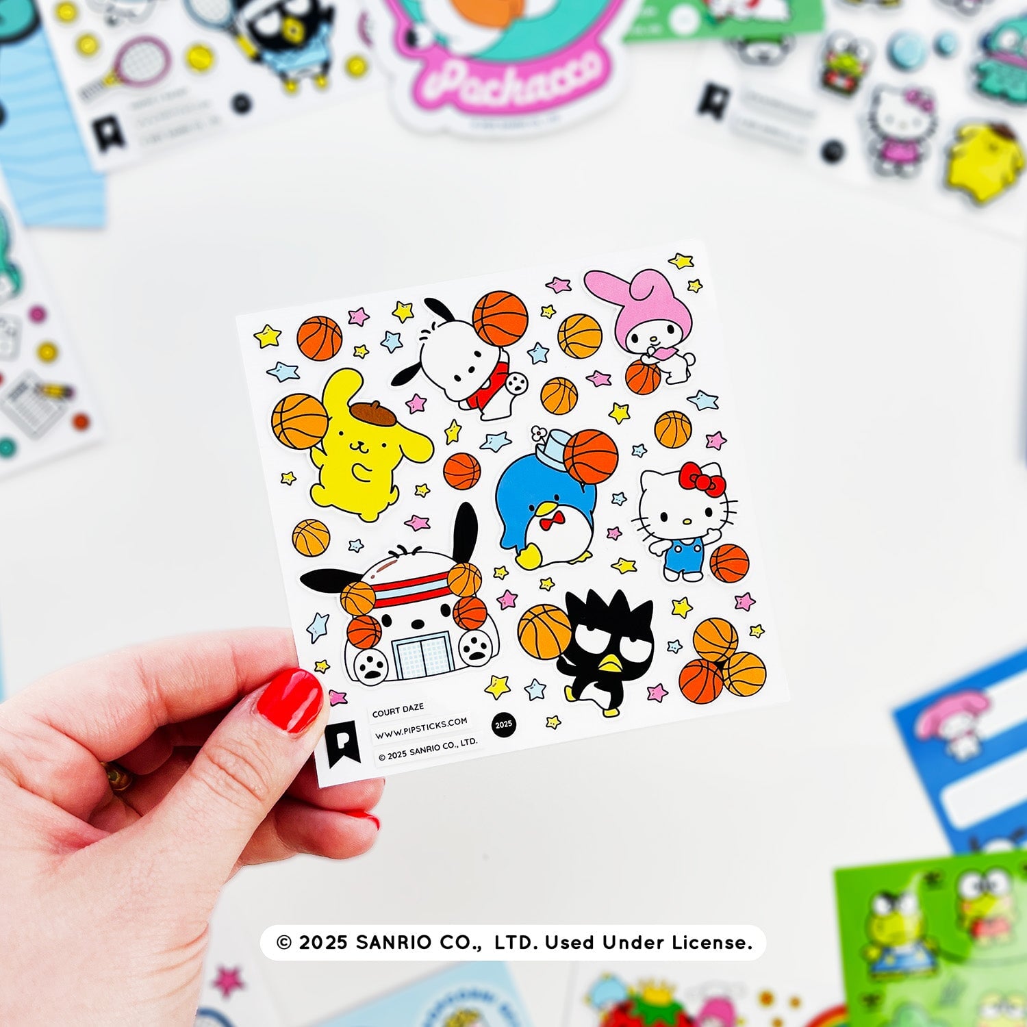 Play All Day Hello Kitty & Friends Sticker Club Pack